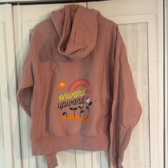 x steffi lynn Onward & Upward Reverse Weave Hoodie by CHAMPION size M - Picture 6 of 7
